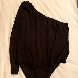 Abercrombie & Fitch one shoulder bodysuit